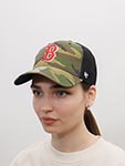 Бейсболка 47 BRAND арт. B-CBRAN02GWP-CMA Boston Red Sox MLB (камуфляж)